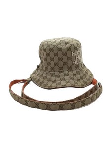 THE NORTH FACE x GUCCI バケットハット M Gucci x The North Face GG Canvas Bucket Hat Beige/Ebony - US