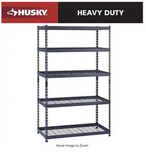 5-Shelf Metal Heavy-Duty Adjustable Garage Storage Shelving Unit