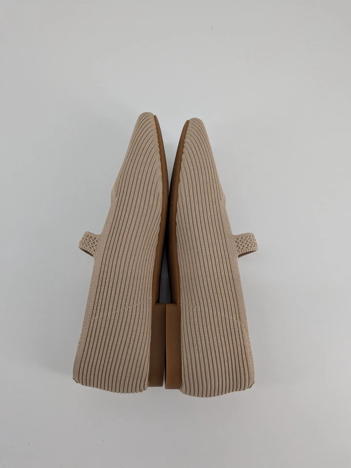 Vivaia Margot Pisos Mary Jane Puntera Cuadrada Almendra 35 Mujer Ballet Clásico Foto 3 de 4