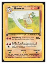 Marowak Jungle #39/64 1st Edition Pokemon