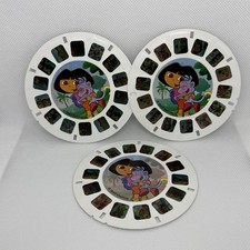 Dora The Explorer View Master, 3 Reels And Stories. A, B, C 2003 Excellent Cond.