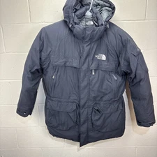 The North Face Hyvent McMurdo Goose Down Parka Sz Large Black