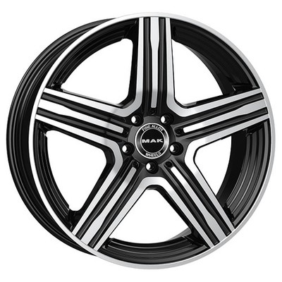 ALUFELGE MAK LEWIS FUR MERCEDES-BENZ VITO N1 8X19 5X112 BLACK MIRROR C7G