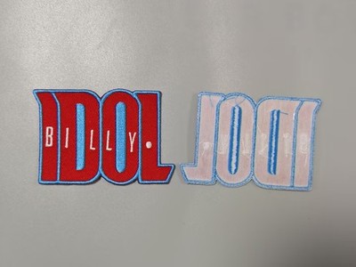 Billy Idol Patch - White Wedding Rebel Yell dancing with myself 80s rock icon