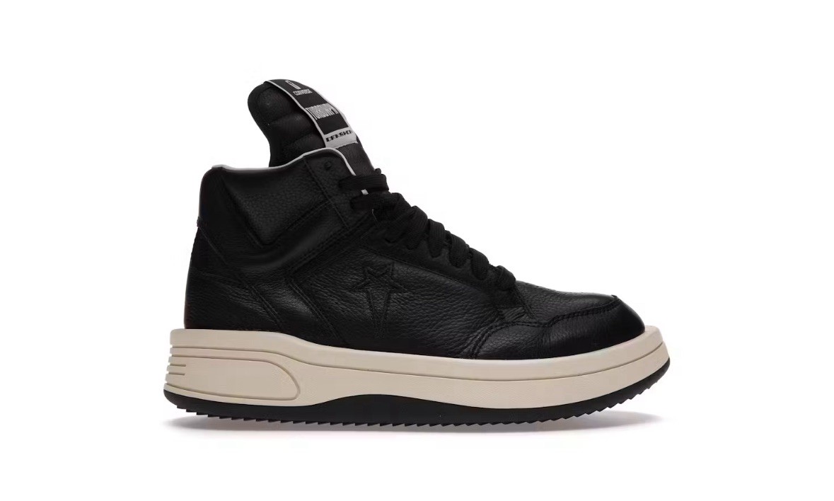Converse Rick Owens DRKSHDW TURBOWPN Mid Black | eBay