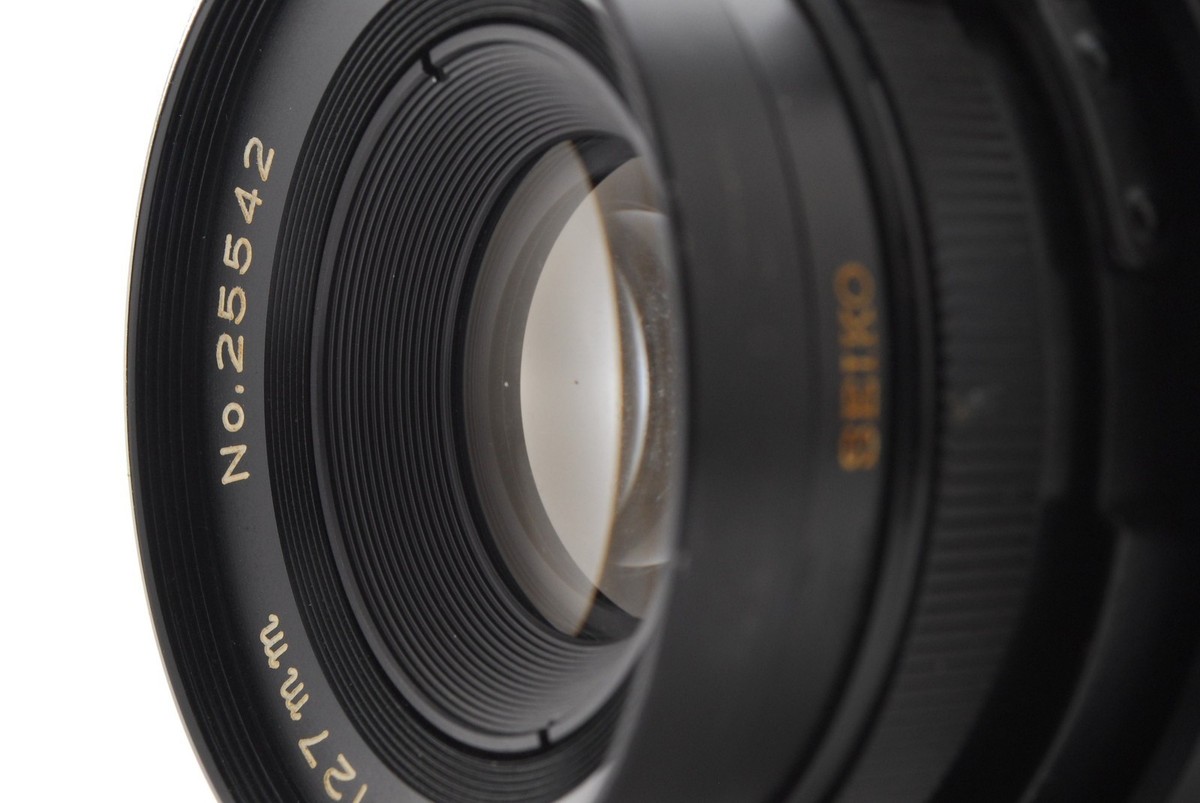 Mamiya Sekor P 127mm f/4.7レンズ EX+5* Mamiya Sekor P 127mm F/4.7 Lens For Universal Press From