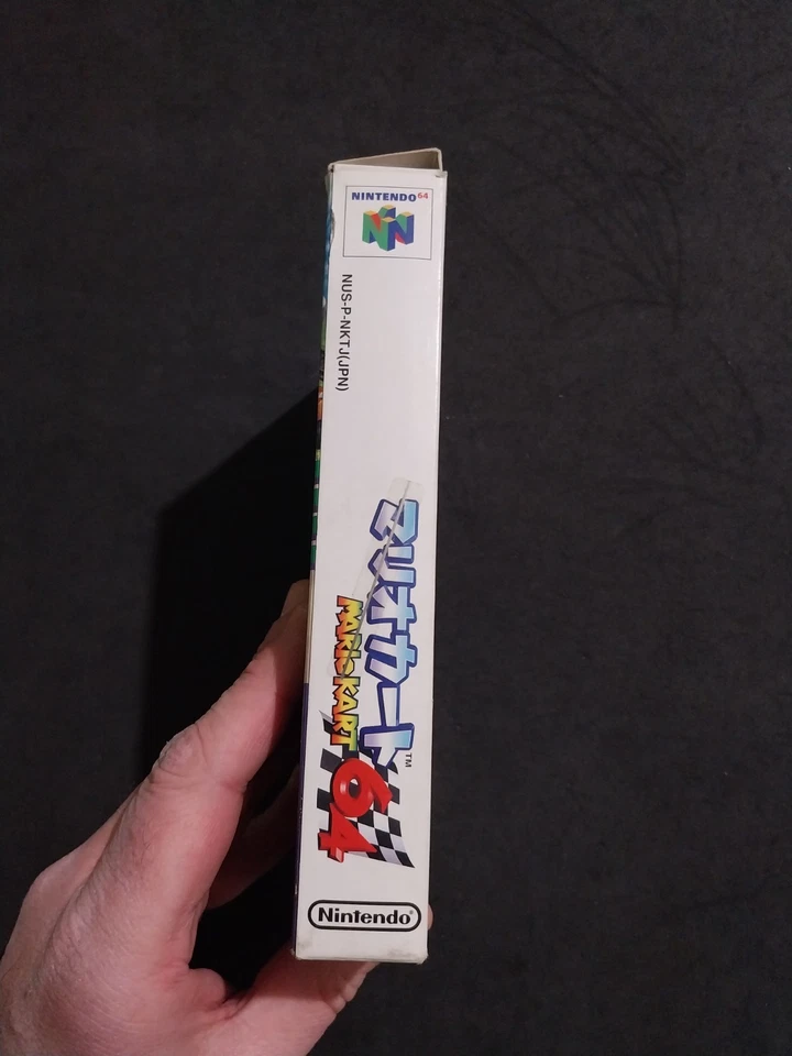 MARIO KART 64 NINTENDO 64 N64 JAP GIAPPONESE USATO COMPLETO - Immagine 4 di 4