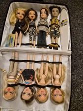 Bratz Huge Bundle of Dolls and Clothes MGA Original Vintage Collection In Bag X8
