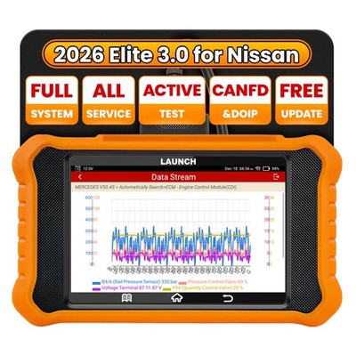 LAUNCH Creader Elite V3.0 For Nissan Car Diagnostic Tool Scanner Bidirectional
