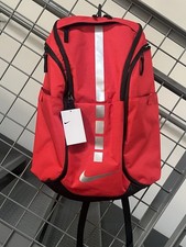 Nike Hoops Elite Pro Backpack Game Red Black Silver Basketball BA5554-657 38L