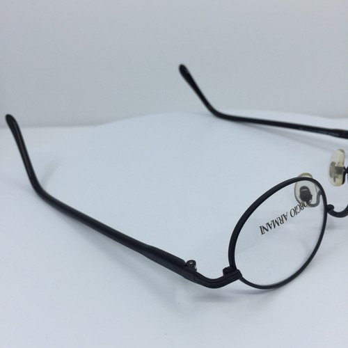 New Vintage Giorgio Armani 250 Eyeglasses GA 250 C. 706 Satin Black 46mm Italy - Picture 9 of 14