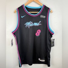 NWT Nike NBA Miami Heat Swing City Basketball Jersey Tyler Johnson Youth XL
