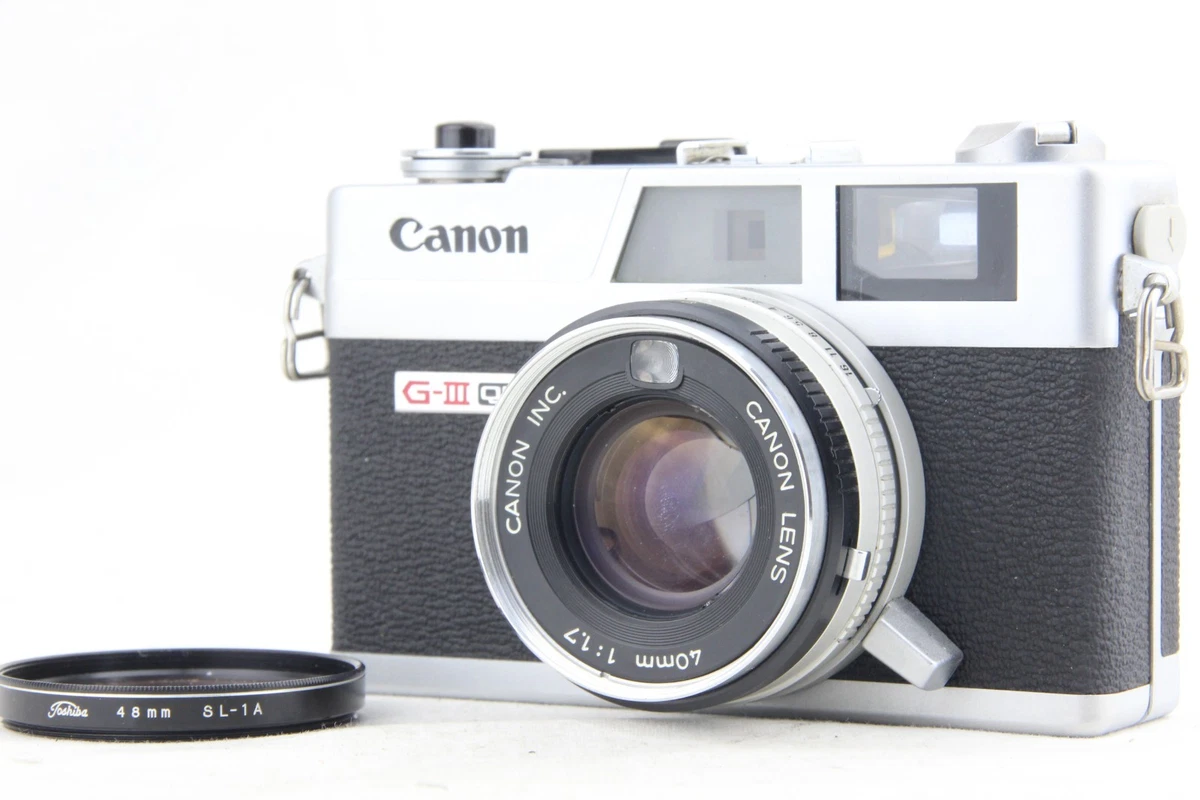 Canon Canonet QL17 GIII Film Cameras for sale - eBay