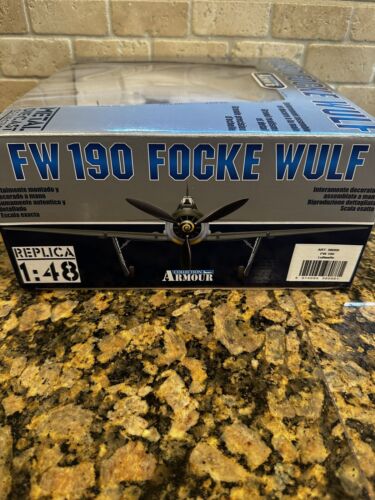 Franklin Mint Collection Armour 1:48 FW 190 FOCKE WULF Luftwaffe Art. 98088 - Picture 4 of 5
