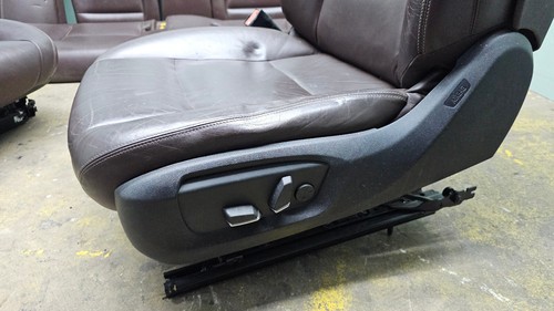 2011-2016 BMW F10 535i Front And Rear Seat Seats Set Leather OEM - Picture 7 of 11