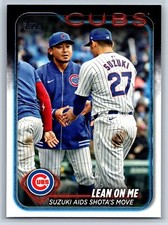 2024 Topps Update Series Veteran Combos #US205 Seiya Suzuki/Shota Imanaga (RC)