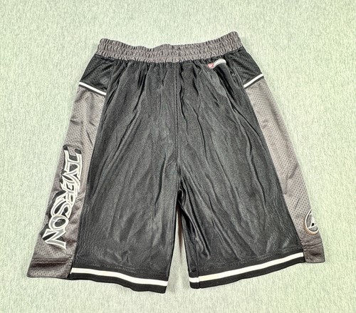Vintage Reebok Allen Iverson I3 Shorts Mens Large Black Gray Limited Edition - 第 1/8 張圖片