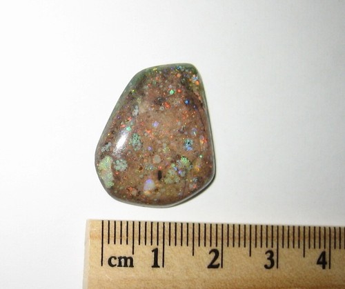 24mm x 20mm PULIDO NATURAL FORMA LIBRE CABUJÓN CRISTAL ROCA ÓPALO ~ 14cts *A1 - Imagen 3 de 24