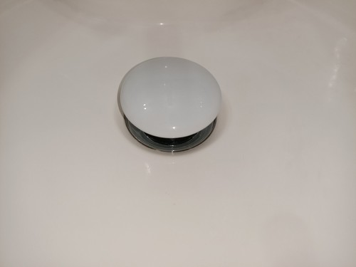 Basin Waste Cover Lid Matte White Suits Pop Up Basin Wastes x 2 Pack - Picture 9 of 11