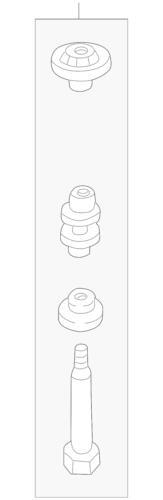 Genuine GM 1997-2016 Chverolet Pontiac Suspension Stabilizer Bar Link 19417578 - Picture 2 of 3