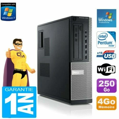 PC de bureau Dell avec Windows XP