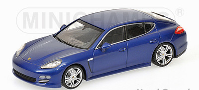 MINICHAMPS PORSCHE PORSCHE PANAMERA 4 2011 BLAU METALLIC - CODE 400 068220