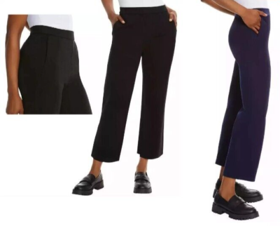 Gloria Vanderbilt Women's Cropped Ponte Pants ( Pull-on Capri) Size S, M |  eBay