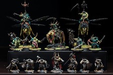 Guerrieri del Caos Costruttore Esercito Dipinto Professionale - Il Vecchio Mondo Miniature COMMISSIONE