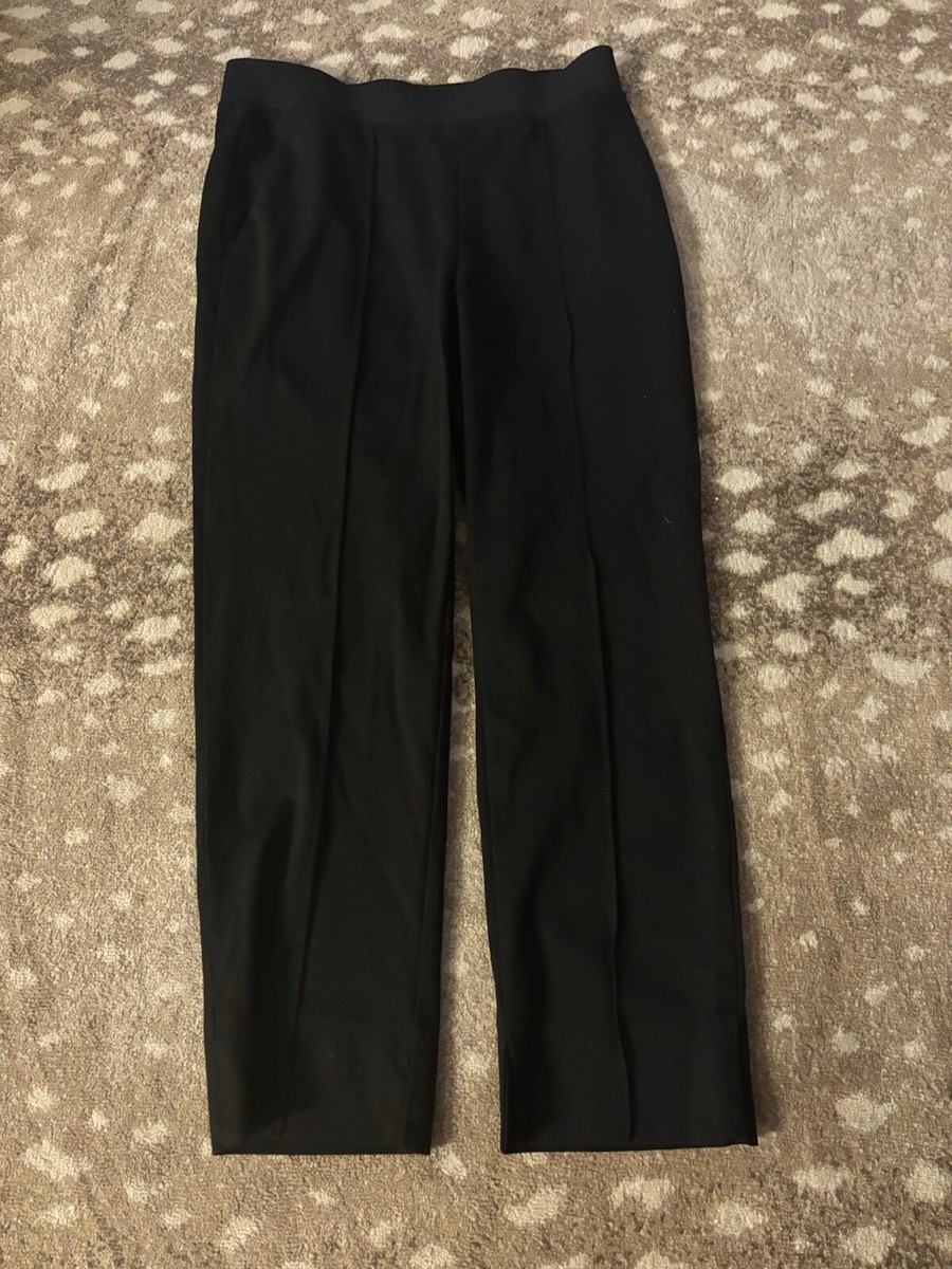 パンツ FENDI Embroidered Cotton Blend Pant Fendi Vintage Cotton Blend Pants Women's Black Cropped