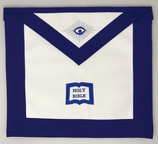 Freemason Masonic Chaplain Apron