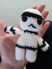 Handmade Crochet Star Wars Stormtrooper