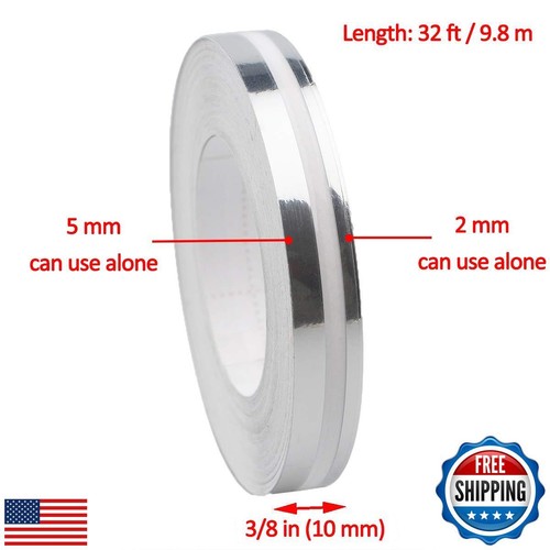 Autrends Car Pinstriping Tape -Vinyl Pin Striping Decals DIY Stickers Glossy - Picture 5 of 5