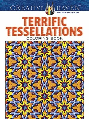 Creative Haven Terrific Tessellations Coloring Book by Alves, John 0486790185