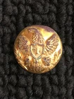 Infantry Officers Cuff Button - Dug in Shenandoah Valley - Gilted