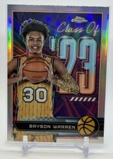 2023 Topps Chrome OVERTIME ELITE BRYSON WARREN Class of '23 Yng Dreamerz #CO-18