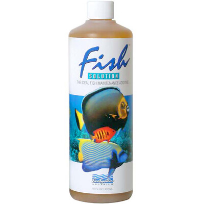 EcoSystem Fish Solution 16oz Marine Fish Health Aid for Saltwater Aquariums