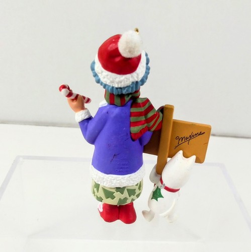 De colección 1996 Hallmark Keepsake Maxine This Is As Merry As I Get w/Floyd the Dog Orn - Imagen 2 de 5