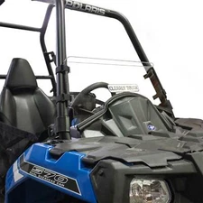 Clearly Tough Polaris Ace Half Windshield