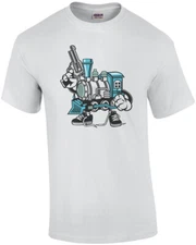 Retro Gangsta Train T-Shirt