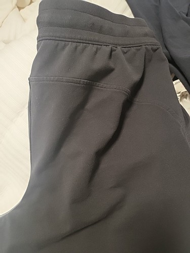 Lululemon Scuba High-Rise French Terry Jogger Full Length Black Size US 12 AU 16 - Picture 7 of 9