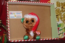 TY BEANIE BOOS NICHOLAS THE CHRISTMAS BEAR-6"-WALGREEN-MWNMT-2018-NICE GIFT 