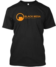 Black Mesa Research Tee T-Shirt Made in the USA Size S to 5XL