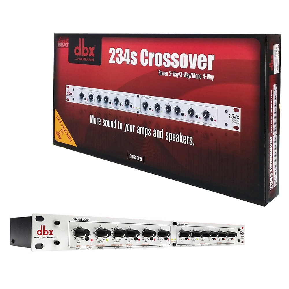 dbx 234S 4-Way Crossover for sale online | eBay
