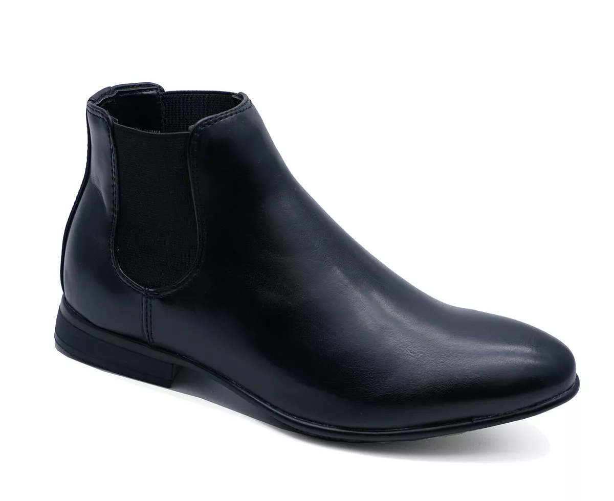 Kids boys top black boots