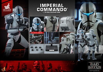 Hot Toys Star Wars Imperial Commando 1:6 Scale Figure The Bad Batch TMS128 New