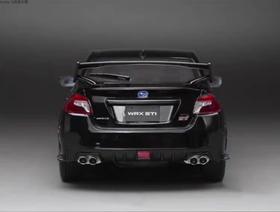 スバル インプレッサ WRX STI 1/18 ブラック Sunstar 1/18 Subaru Impreza WRX sti 2018 Diecast Model Car