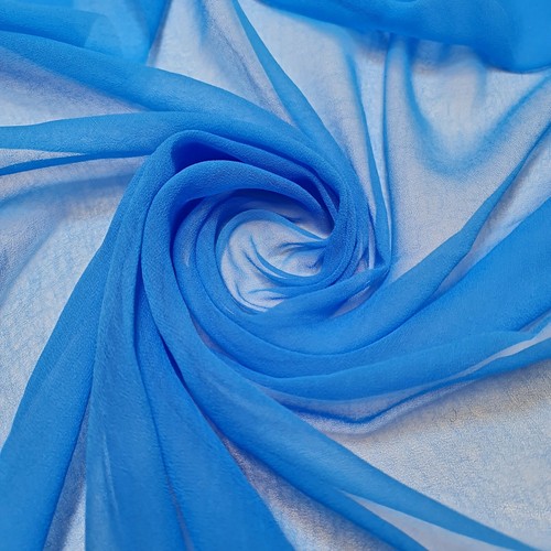 Chiffon Sheer Crepe Material Wedding Decor Drape Summer Dress Fabric 44" Meter - Picture 38 of 79