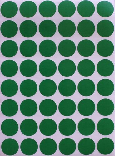 Dots Stickers Color Coding ~5/8 Inch 17mm Small Round Circular Labels - Picture 16 of 40
