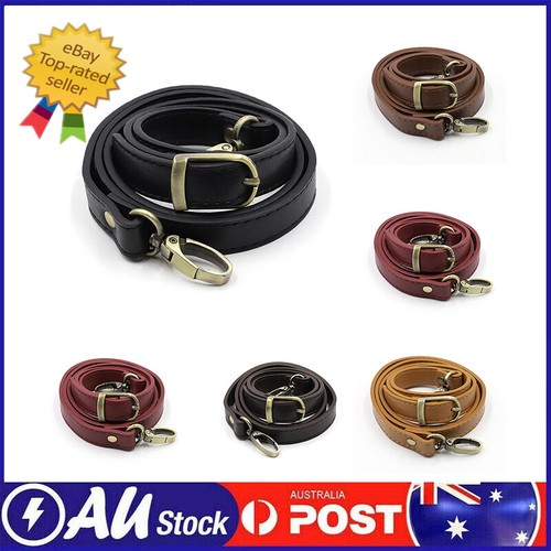 Women Adjustable Leather Bag Shoulder Strap Replacement Cross Body