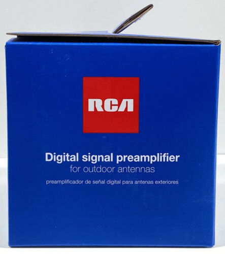 New RCA TVPRAMP12E Digital Signal Preamplifier for UHF/VHF Outdoor TV Antennas - Picture 3 of 8